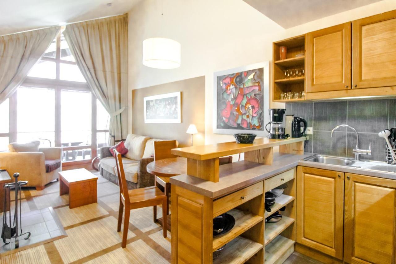 Les Terrasses D'Eos, 1-Bed Apartment With Fireplace, Ski In, Ski Out Flaine Dış mekan fotoğraf