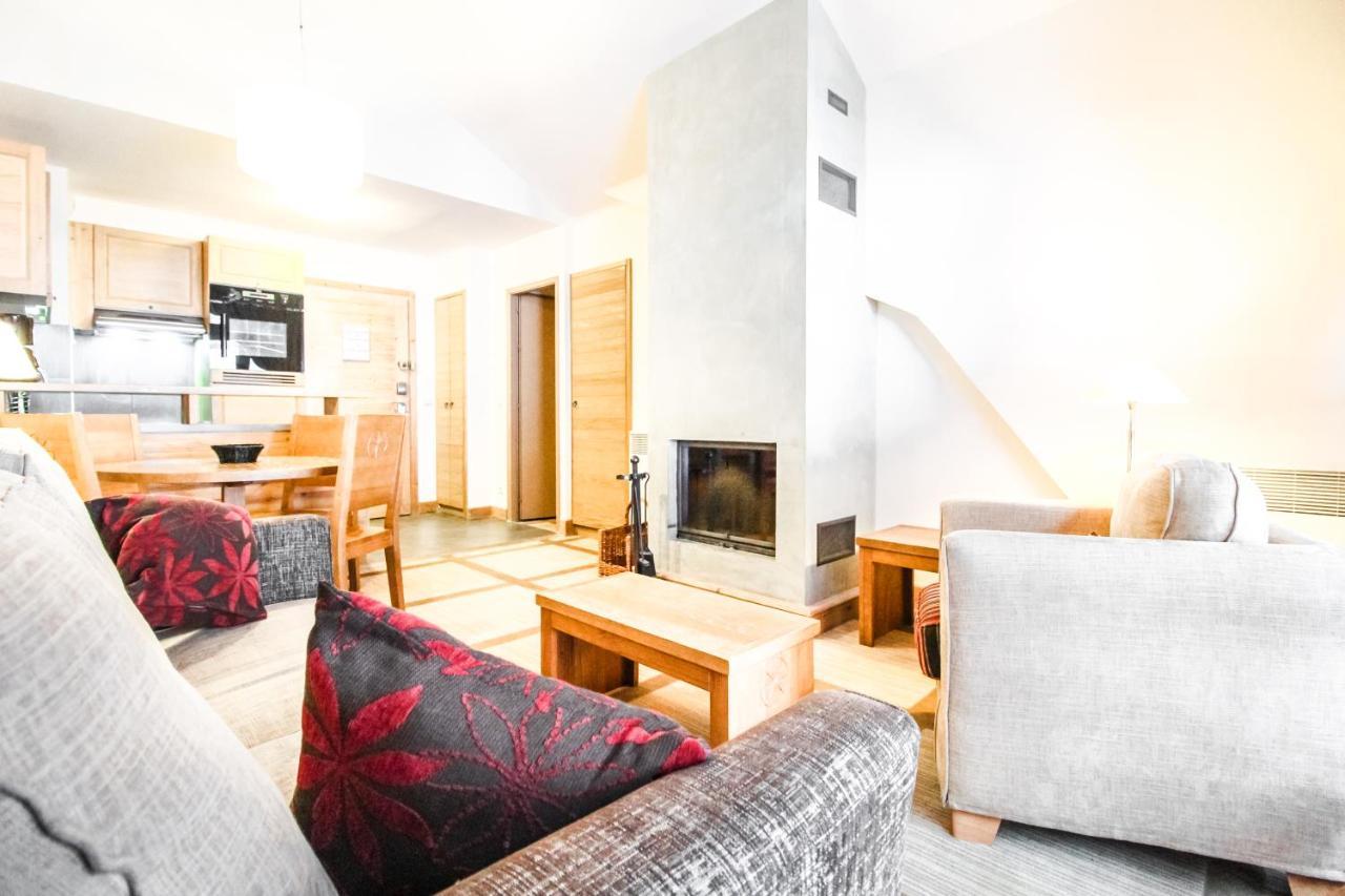 Les Terrasses D'Eos, 1-Bed Apartment With Fireplace, Ski In, Ski Out Flaine Dış mekan fotoğraf