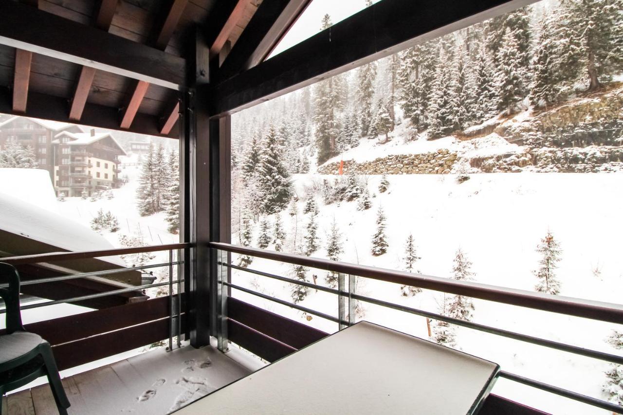 Les Terrasses D'Eos, 1-Bed Apartment With Fireplace, Ski In, Ski Out Flaine Dış mekan fotoğraf