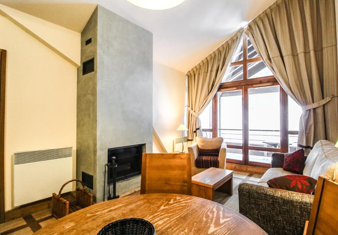 Les Terrasses D'Eos, 1-Bed Apartment With Fireplace, Ski In, Ski Out Flaine Dış mekan fotoğraf