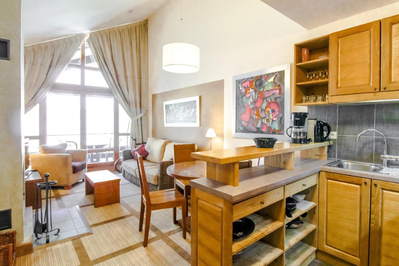Les Terrasses D'Eos, 1-Bed Apartment With Fireplace, Ski In, Ski Out Flaine Dış mekan fotoğraf