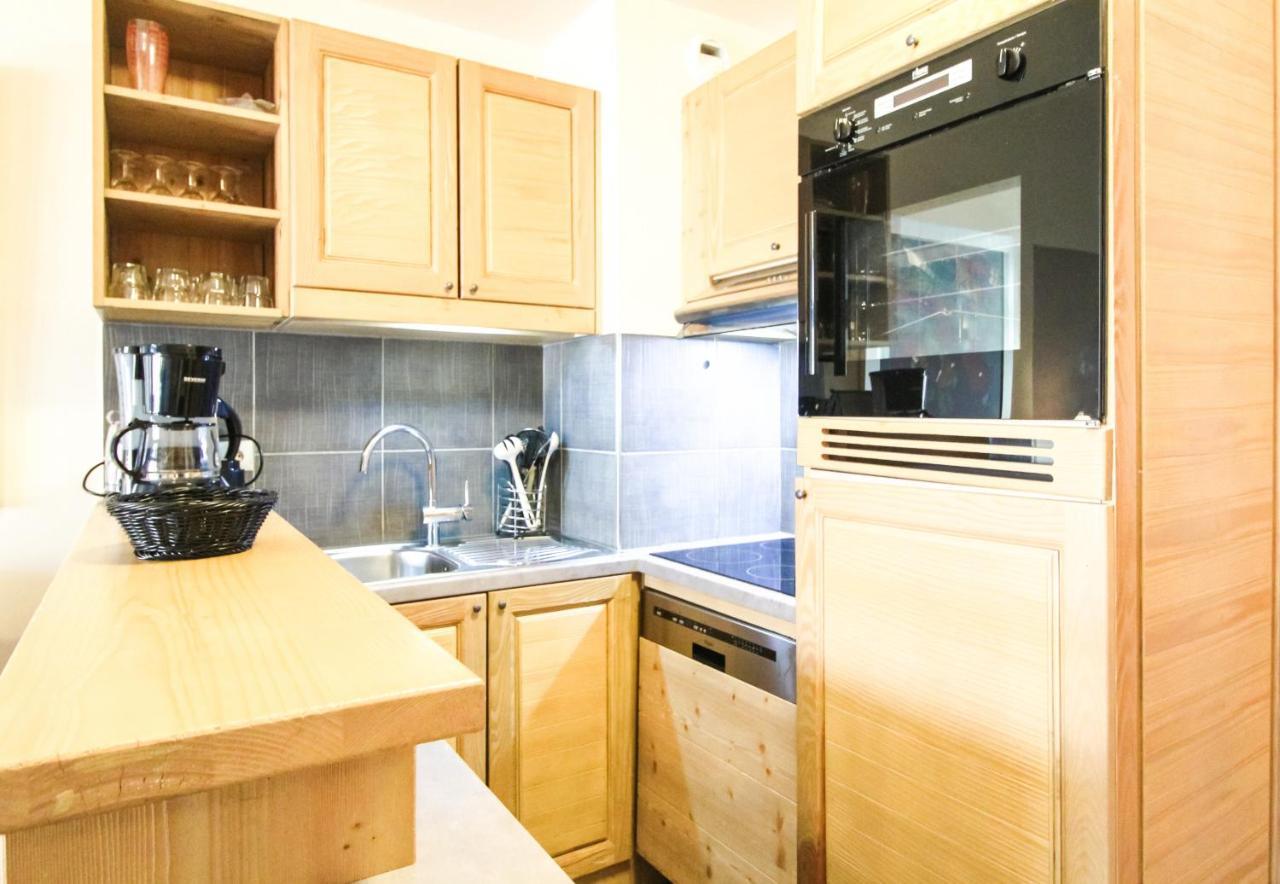 Les Terrasses D'Eos, 1-Bed Apartment With Fireplace, Ski In, Ski Out Flaine Dış mekan fotoğraf
