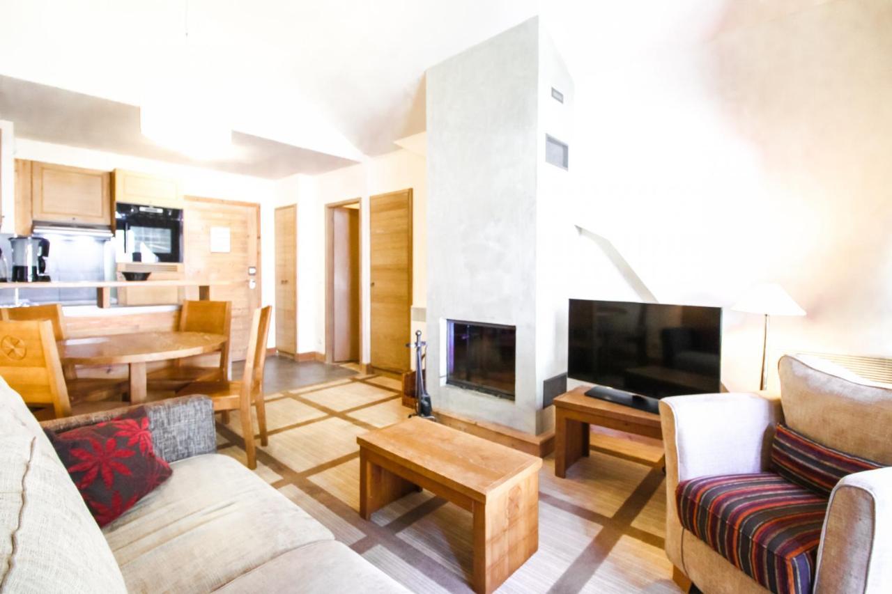 Les Terrasses D'Eos, 1-Bed Apartment With Fireplace, Ski In, Ski Out Flaine Dış mekan fotoğraf